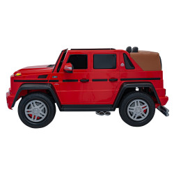 Pojazd Mercedes Benz MAYBACH G650 STRONG Czerwony