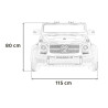 Pojazd Mercedes Benz MAYBACH G650 STRONG Czerwony