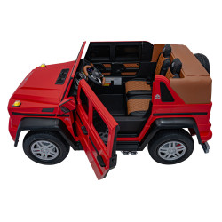 Pojazd Mercedes Benz MAYBACH G650 Czerwony