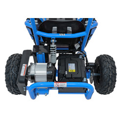 Pojazd Gokart Elektryczny MAIGHTY Niebieski