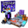 Klocki Magnetyczne Minecraft Sześciany 104 szt. – Portal | Zabawkolandia24