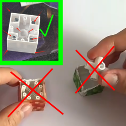 Klocki Magnetyczne Minecraft Sześciany 104 szt. – Portal | Zabawkolandia24
