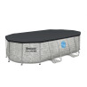 Basen stelażowy Power Steel Swim Vista z oknem 427x250x100 14x8FT BESTWAY 7w1