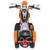 Motorek Chopper NightBike Pomarańczowy
