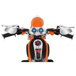 Motorek Chopper NightBike Pomarańczowy