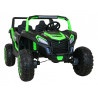 Buggy ATV Racing dla 2 dzieci Zielony + Napęd 4x4 + Pilot + Wolny Start + MP3 LED