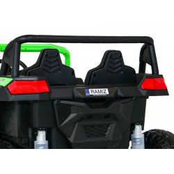 Buggy ATV Racing dla 2 dzieci Zielony + Napęd 4x4 + Pilot + Wolny Start + MP3 LED