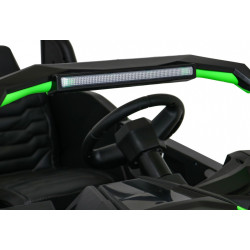 Buggy ATV Racing dla 2 dzieci Zielony + Napęd 4x4 + Pilot + Wolny Start + MP3 LED