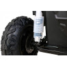 Buggy ATV Strong Racing dla 2 dzieci Czerwony + Silnik bezszczotkowy + Pompowane koła + Audio LED