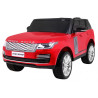 Range Rover HSE Lakierowane Autko dla 2 dzieci Czerwony SUV + Pilot + Panel audio