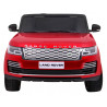 Range Rover HSE Lakierowane Autko dla 2 dzieci Czerwony SUV + Pilot + Panel audio