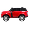 Range Rover HSE Lakierowane Autko dla 2 dzieci Czerwony SUV + Pilot + Panel audio