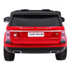 Range Rover HSE Lakierowane Autko dla 2 dzieci Czerwony SUV + Pilot + Panel audio