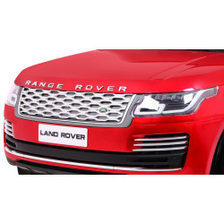 Range Rover HSE Lakierowane Autko dla 2 dzieci Czerwony SUV + Pilot + Panel audio