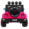 Auto Terenowe Full Time 4WD dla dzieci Różowy + Napęd 4x4 + Pilot + Audio LED + Schowek