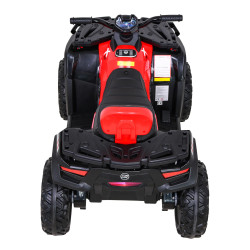 Quad XT-Speed dla dzieci Czerwony + Napęd 4x4 + EVA + Wolny Start + Radio MP3 + LED