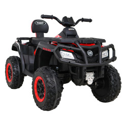 Quad XT-Speed dla dzieci Czerwony + Napęd 4x4 + EVA + Wolny Start + Radio MP3 + LED