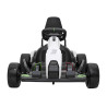 Gokart Fast 3 Drift na akumulator dla dzieci Biały + Funkcja driftu + Silniki 2x150W + Radio LED + Pasy