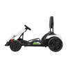 Gokart Fast 3 Drift na akumulator dla dzieci Biały + Funkcja driftu + Silniki 2x150W + Radio LED + Pasy