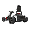 Gokart Fast 3 Drift na akumulator dla dzieci Biały + Funkcja driftu + Silniki 2x150W + Radio LED + Pasy