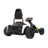 Gokart Fast 3 Drift na akumulator dla dzieci Biały + Funkcja driftu + Silniki 2x150W + Radio LED + Pasy