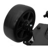 Gokart Fast 3 Drift na akumulator dla dzieci Biały + Funkcja driftu + Silniki 2x150W + Radio LED + Pasy