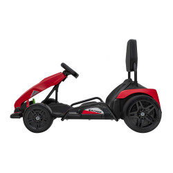 Gokart Fast 3 Drift na akumulator dla dzieci Czerwony + Funkcja driftu + Silniki 2x150W + Radio LED + Pasy