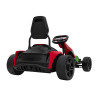 Gokart Fast 3 Drift na akumulator dla dzieci Czerwony + Funkcja driftu + Silniki 2x150W + Radio LED + Pasy