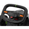Gokart Fast 3 Drift na akumulator dla dzieci Czarny + Funkcja driftu + Silniki 2x150W + Radio LED + Pasy