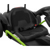 Gokart Fast 3 Drift na akumulator dla dzieci Czarny + Funkcja driftu + Silniki 2x150W + Radio LED + Pasy