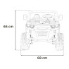 Auto Pick-Up Speed 900 dla dzieci Zielony + Napęd 4x4 + Ruchomy kiper + Bagażnik + Pilot + Łopatka + Audio LED