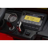 Jeep Wrangler Rubicon na akumulator dla dzieci Pomarańczowy + Pilot + Radio MP3 LED + Koła EVA