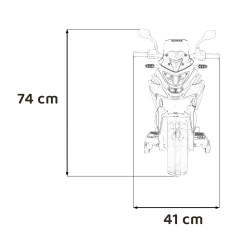 Motor Honda NC750X Różowy