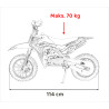 Pojazd Motor Spalinowy RENEGADE 50R Czerwony