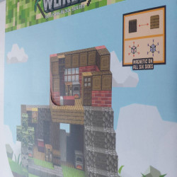 Klocki Magnetyczne Minecraft Sześciany 294 szt. – Duży Domek | Zabawkolandia24
