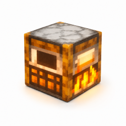 Świecące Klocki Magnetyczne Minecraft na Sztuki | LED | 8 Magnesów