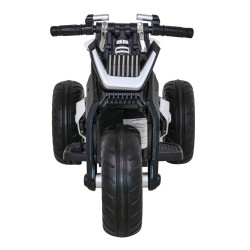 Motor Future na akumulator dla dzieci Biały + Panel audio + Wolny Start + Koła EVA