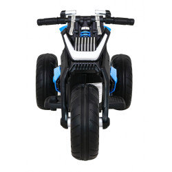 Motor Future na akumulator dla dzieci Niebieski + Panel audio + Wolny Start + Koła EVA