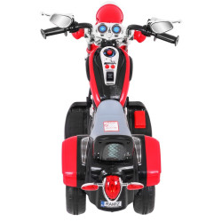 Motorek Chopper NightBike Czerwony