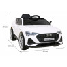 Audi E-Tron Sportback dla dzieci Biały + Pilot + Napęd 4x4 + Wolny Start + Radio MP3 + LED