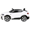 Audi E-Tron Sportback dla dzieci Biały + Pilot + Napęd 4x4 + Wolny Start + Radio MP3 + LED