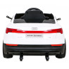 Audi E-Tron Sportback dla dzieci Biały + Pilot + Napęd 4x4 + Wolny Start + Radio MP3 + LED