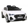 Audi E-Tron Sportback dla dzieci Biały + Pilot + Napęd 4x4 + Wolny Start + Radio MP3 + LED