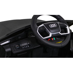 Audi E-Tron Sportback dla dzieci Czarny + Pilot + Napęd 4x4 + Wolny Start + Radio MP3 + LED