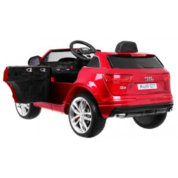 Audi Q7 Quattro S-Line na akumulator Lakier Czerwony SUV + Pilot