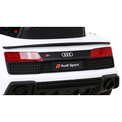 Audi R8 LIFT Samochodzik na akumulator Biały + Pilot + Koła EVA + MP3 + LED