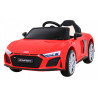 Audi R8 LIFT Samochodzik na akumulator Czerwony + Pilot + Koła EVA + MP3 + LED