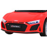 Audi R8 LIFT Samochodzik na akumulator Czerwony + Pilot + Koła EVA + MP3 + LED