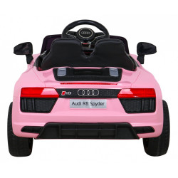 Audi R8 na akumulator dla dzieci Różowy + Pilot + EVA + Wolny Start + MP3 LED