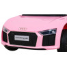 Audi R8 na akumulator dla dzieci Różowy + Pilot + EVA + Wolny Start + MP3 LED